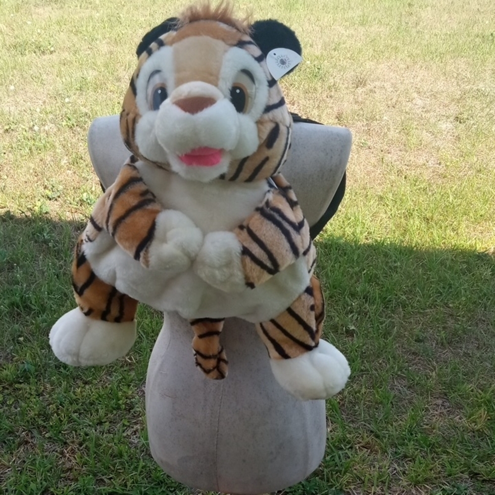Plush Tiger Backpack for Kids